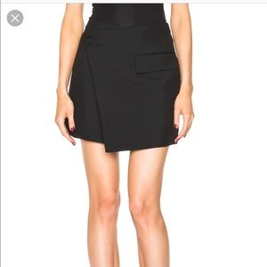 stella mccartney wrap mini skirt sz 40